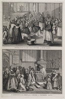 KG 11864
<br/>
Cath: Witte Donderdag & Goede Vrijdag
<br/>
<em>Picart, Bernard (1673-1733)</em>